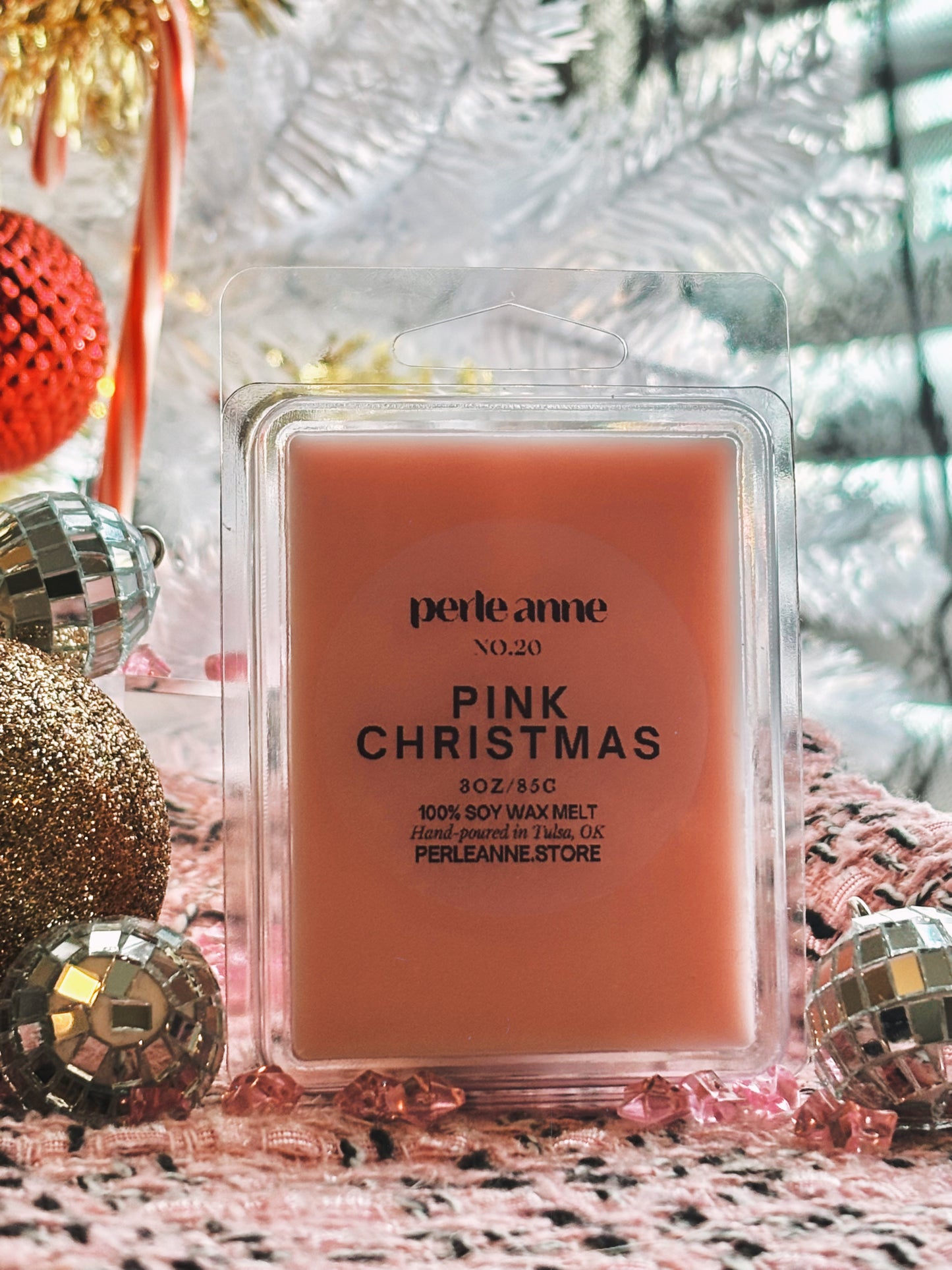 Pink Christmas Wax Melt