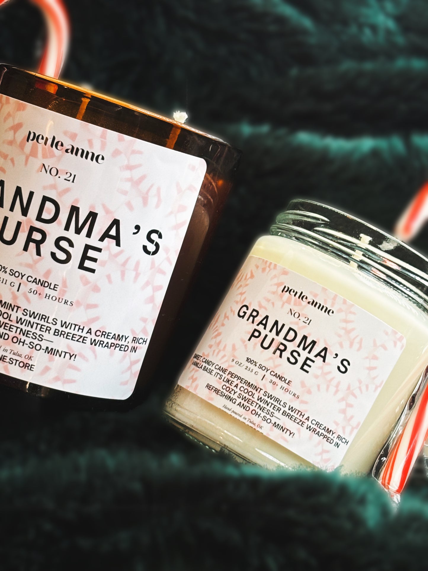 Grandma's Purse Candle