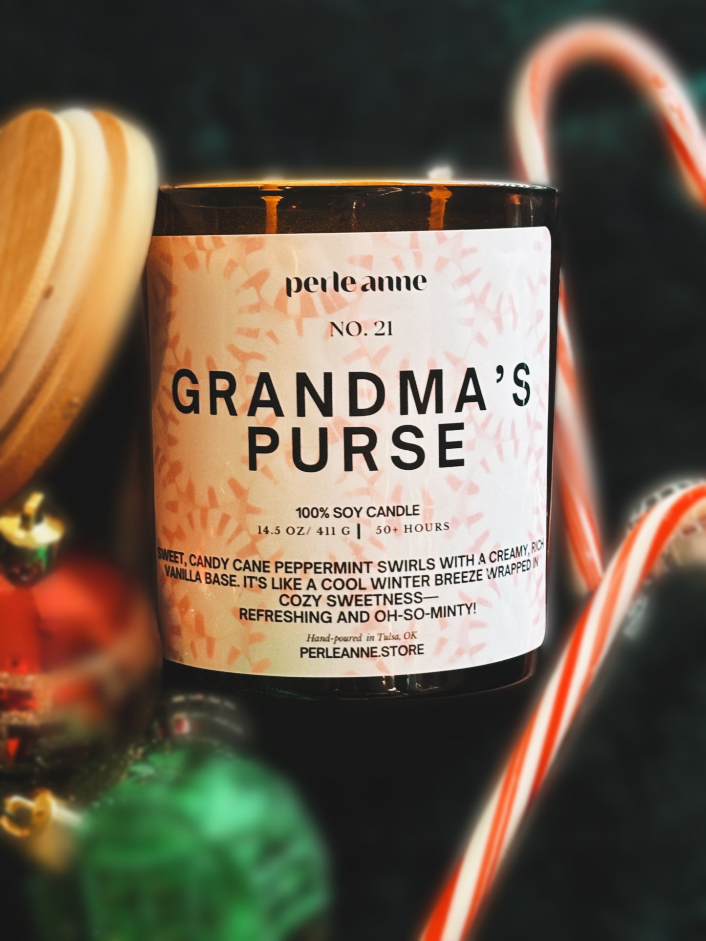 Grandma's Purse Candle