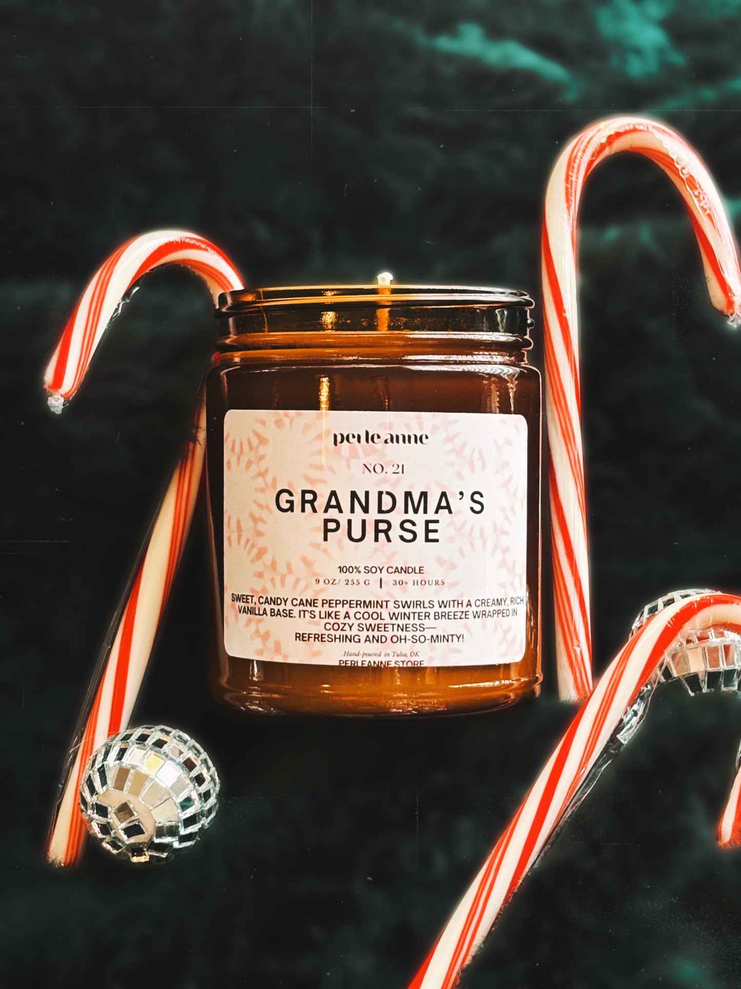 Grandma's Purse Candle