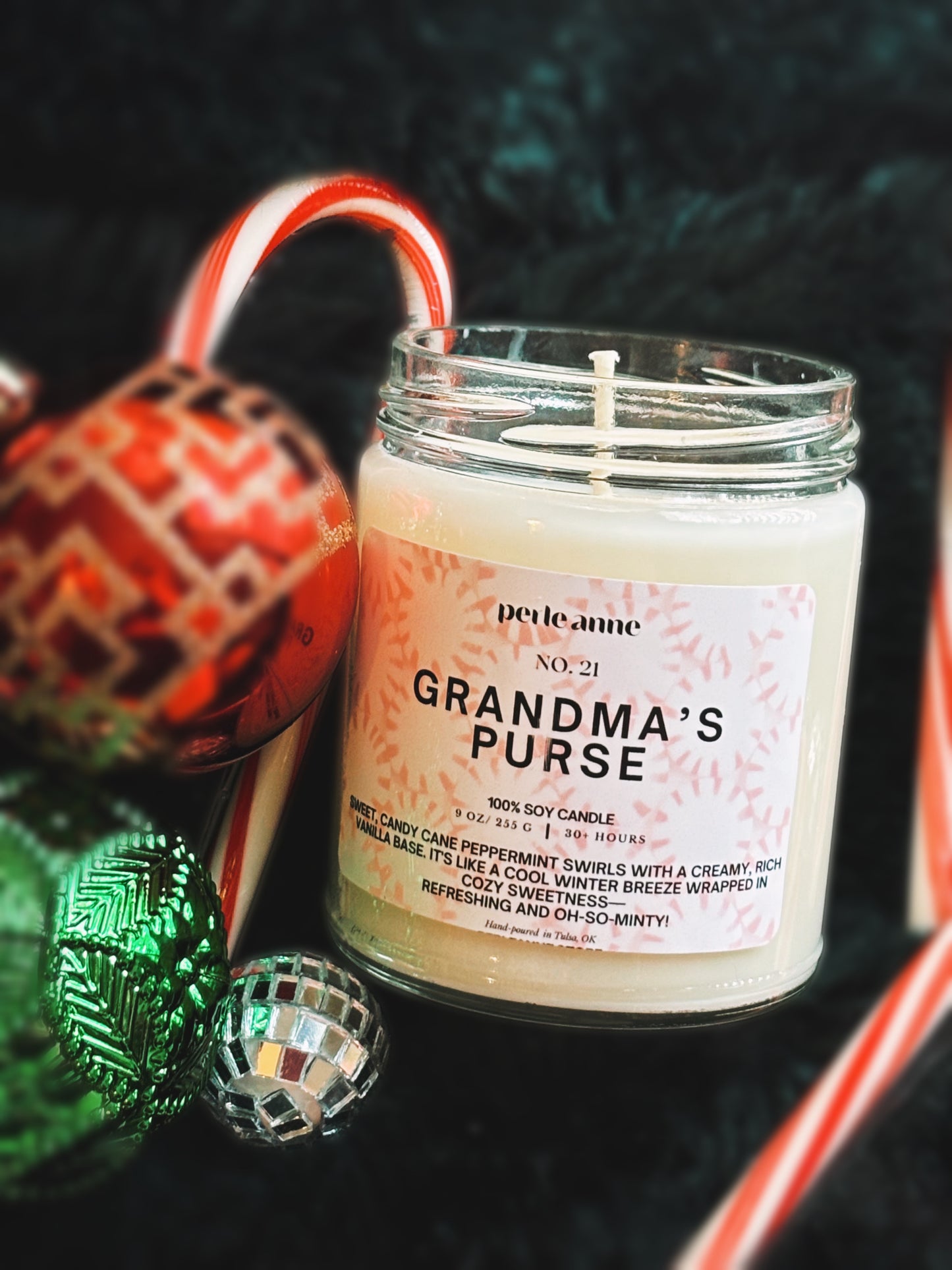 Grandma's Purse Candle